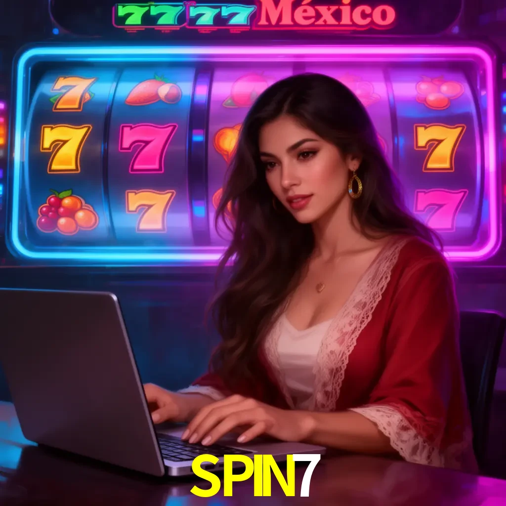 SPIN7 Slots - tragamonedas, RTP y control Tragamonedas SPIN7 con símbolos, saldo móvil y reglas de apuesta visibles